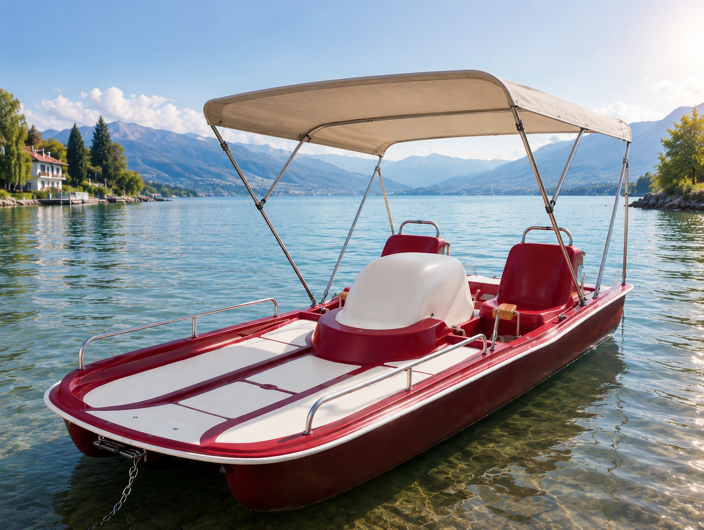 Standup Paddle und Tretboote
